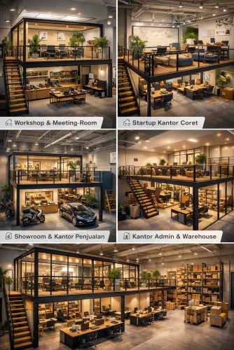 Mezzanine Ruang Kantor di Cinere