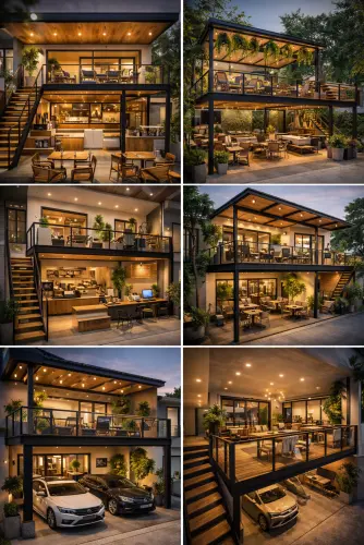 Mezannine Cafe Modern di Cinere