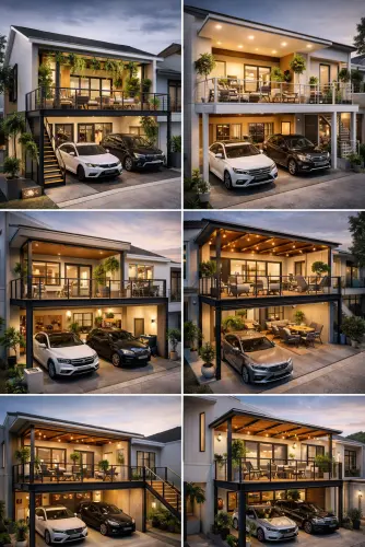 Mezannine Teras Rumah Keren di Cinere